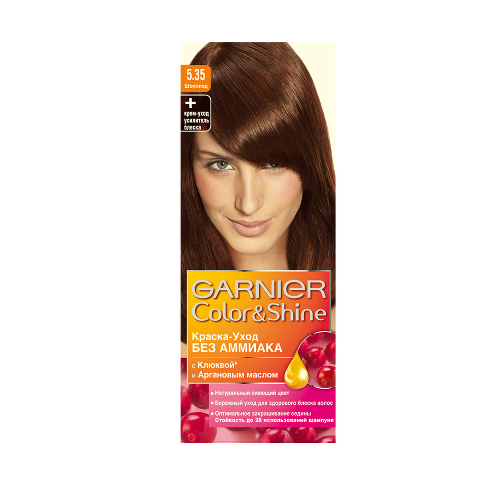 Краска для волос garnier color shine 5 35 шоколад