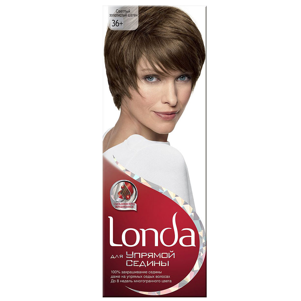 Londa крем-краска для волос для упрямой седины стойкая 12 темно-коричневый