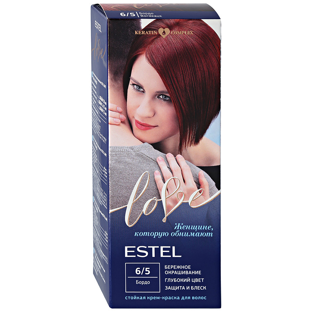 Estel краска для волос бордо