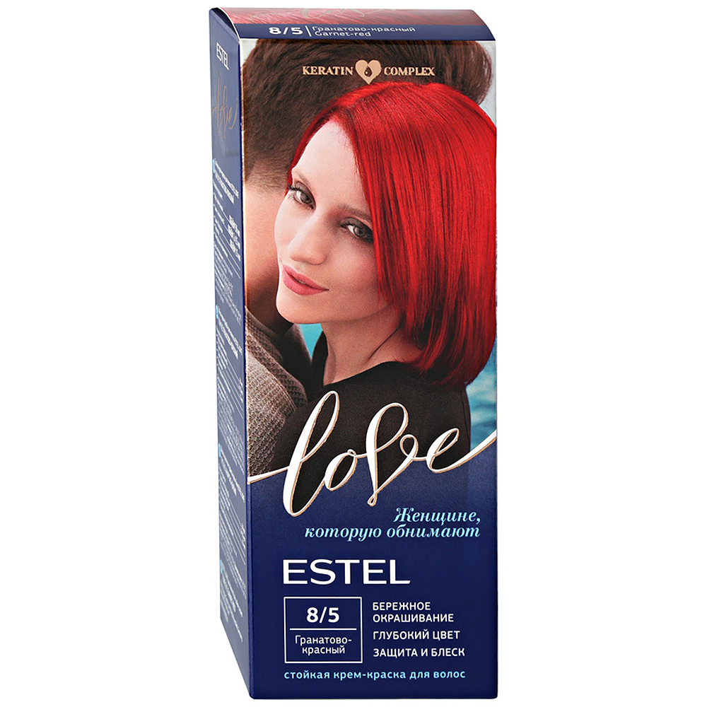 Красная краска для волос 678