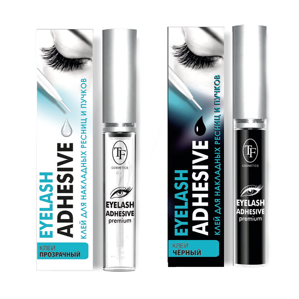tf cosmetics eyelash adhesive premium transparent