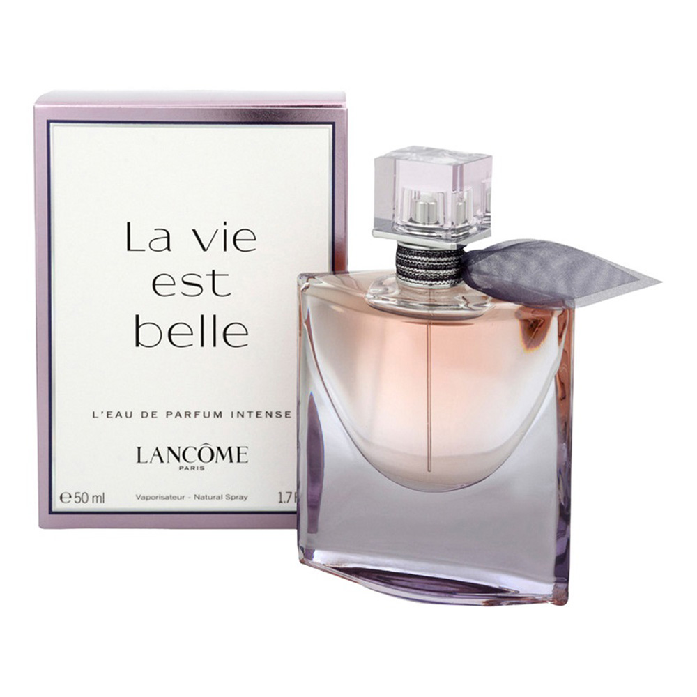 La vie est belle eau de parfum. Духи Lancome la vie est. Духи ла ви ЭСТ Бель. Парфюмерная вода Lancome la vie est Belle l'Eau intense. Духи Lancome la vie est Belle.