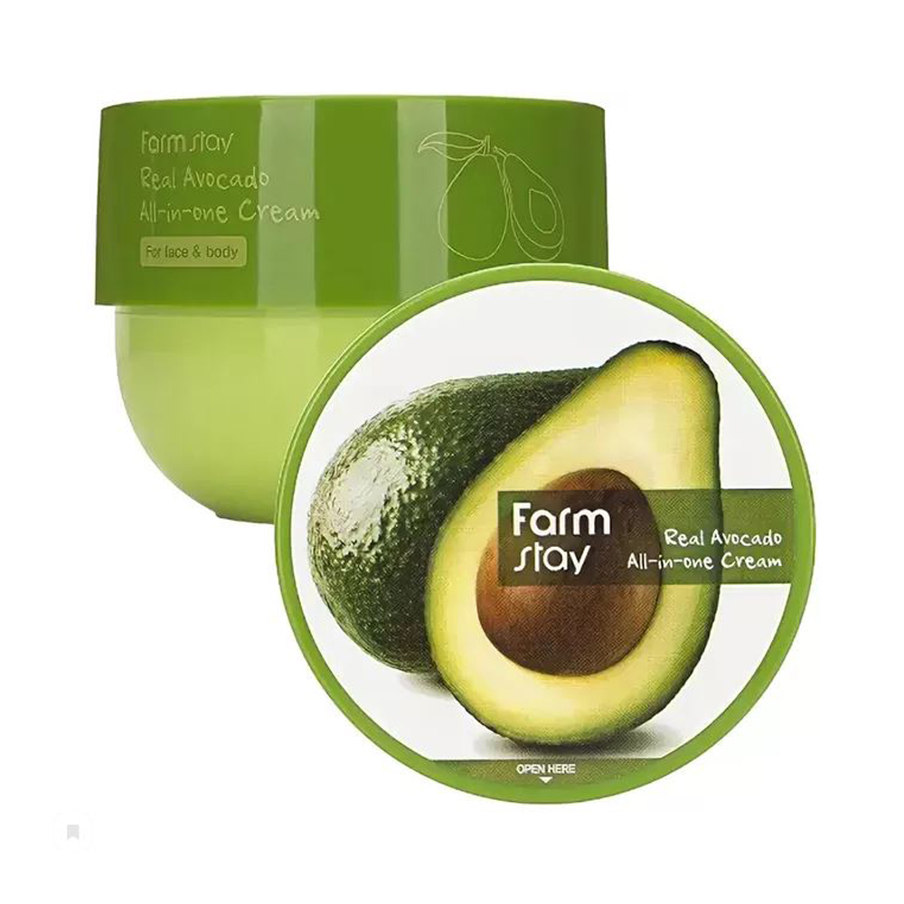 Avocado farm. Многофункциональный крем с экстрактом авокадо Farmstay real Avocado all-in-one Cream. Farmstay крем для лица и тела real Avocado all-in-one Cream, 300мл. Farmstay крем д/лица,тела "авокадо" real Avocado, 300мл. Крем для тела фарм стей авокадо.