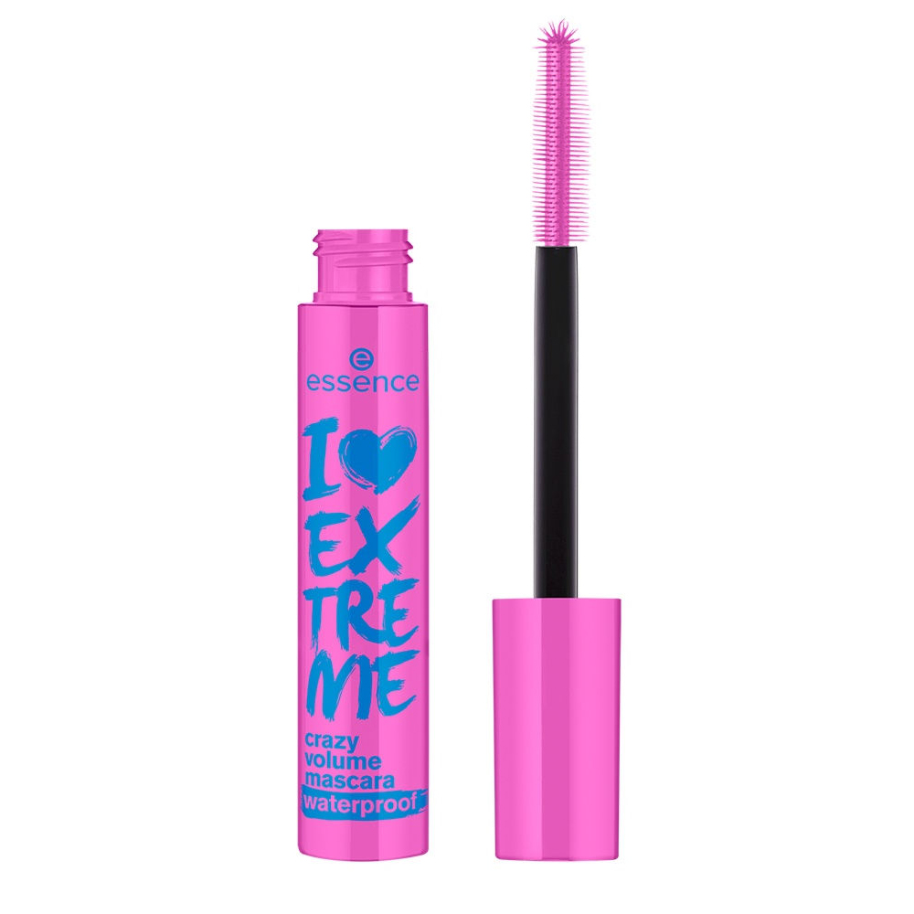 Тушь essence i love. Тушь Essence водостойкая. Тушь Essence i Love extreme. Mascara i Love extreme Volume 01, 12 ml. Тушь для ресниц Эссенс водостойкая.