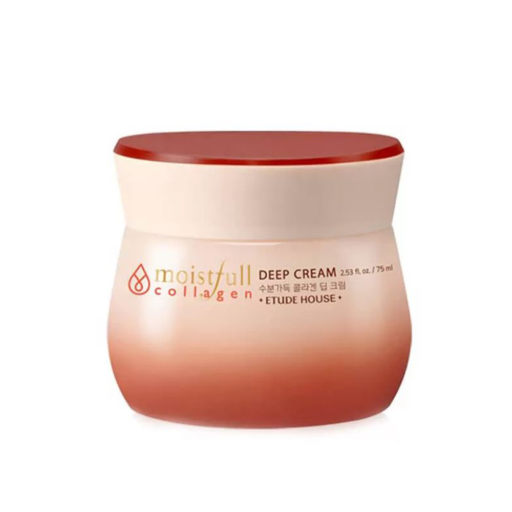 Корейский крем для лица с коллагеном. Коллагеновый крем для лица Etude House Moistfull Collagen Deep Cream, 75 ml. Etude House глубоко увлажняющий крем с коллагеном Collagen Moistfull Collagen Deep Cream. Etude House крем для лица с коллагеном Moistfull Collagen Cream 75мл. Крем для лица увлажняющий с коллагеном Moistfull super Collagen Deep Cream, 75 мл.