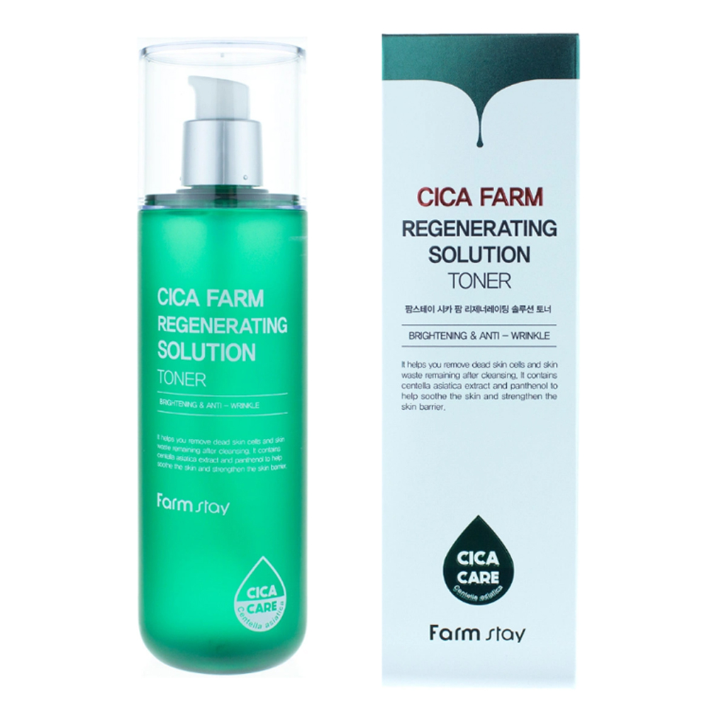 Cica farm отзывы. Тонер cica Farm. Farm stay cica Farm Regenerating solution Toner (200ml). Тонер для лица с центеллой азиатской. Тонер с центеллой азиатской cica.