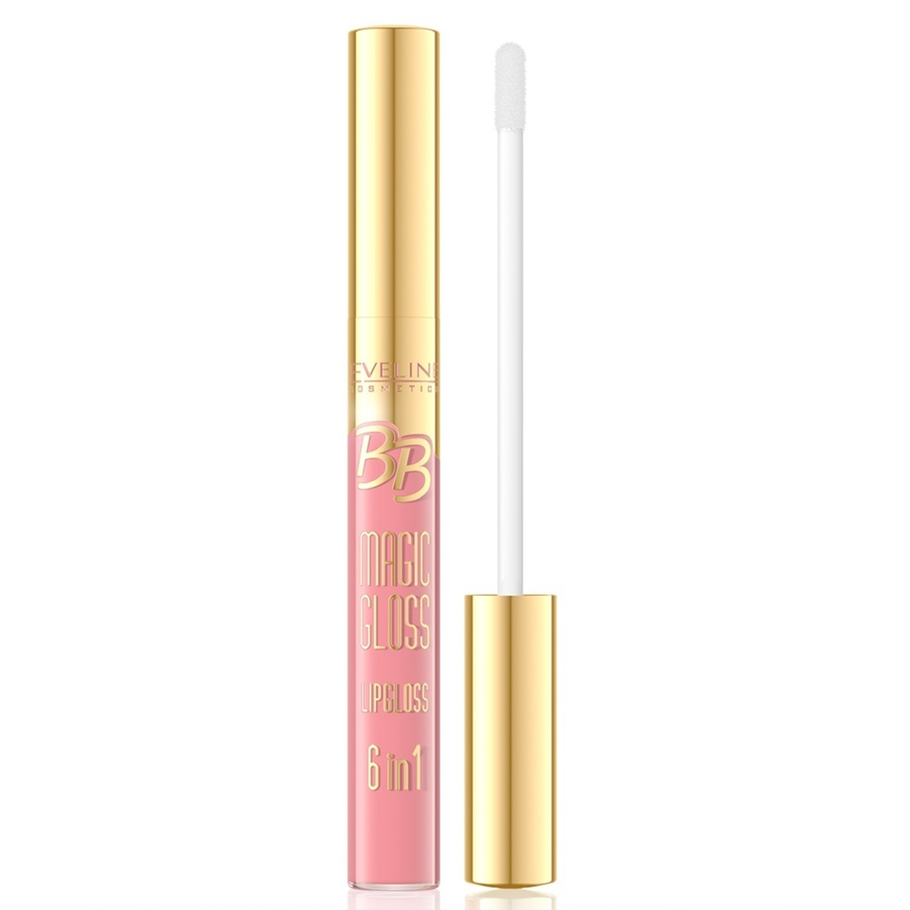 Блеск eveline cosmetics. Блеск Эвелин. Eveline блеск для губ. Eveline блеск д/губ BB Magic Gloss № 603 розовый, 9мл. Eveline Gloss Magic.