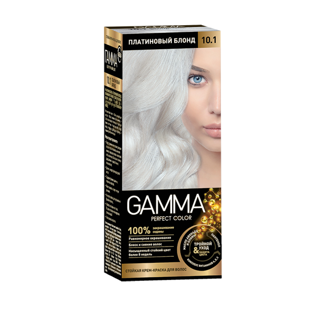 Gamma платиновый блонд 10.1