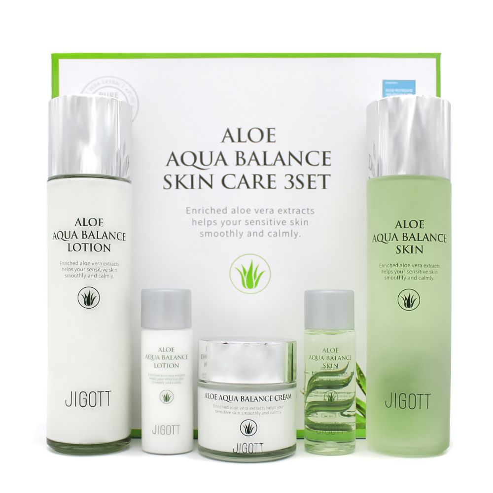 Набор для лица - Aloe Aqua Balance Skin Care 3set (Jigott). Набор Aloe Aqua Balance Skin Care. 3setgigott Aloe Aqua Balance. Aqua Balance вода.